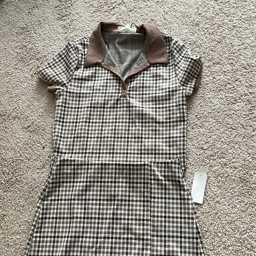 Two piece brown set